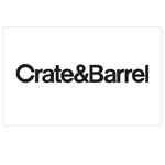 CRATE & BARREL<sup>®</sup> $25 Gift Card